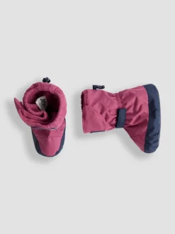Roze - JoJo Maman Bébé laarsjes met fleecevoering