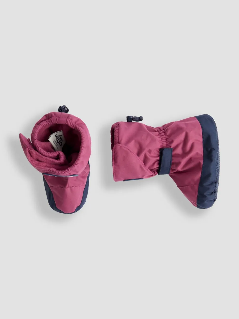 Roze - JoJo Maman Bébé laarsjes met fleecevoering