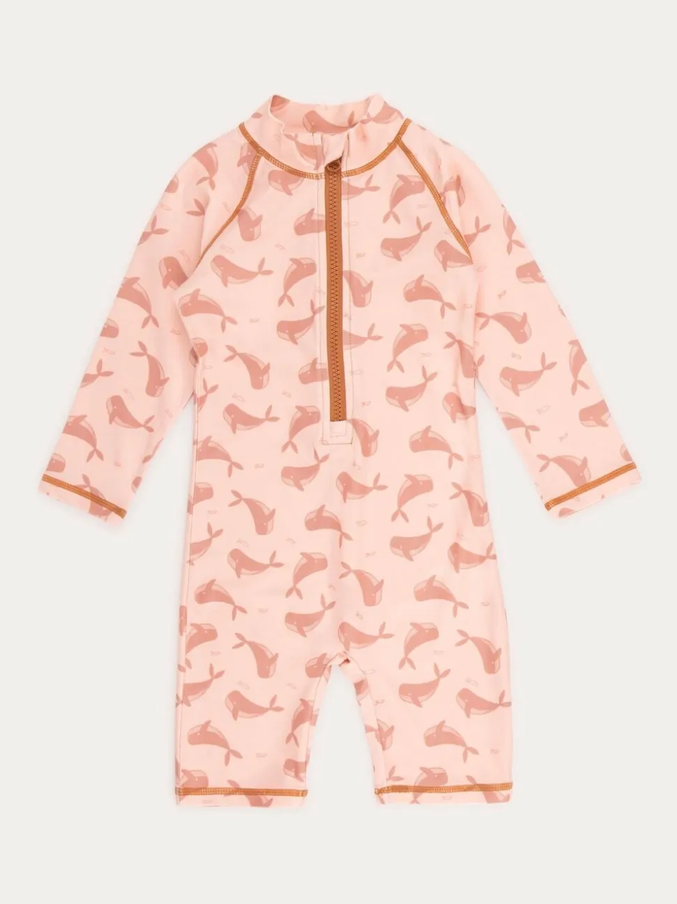 Roze - KIDLY BY MORI 3/4 Sleeve Sunsafe Suit