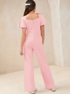 Roze - Lipsy 3D Corsage Jumpsuit (5-16jaar)