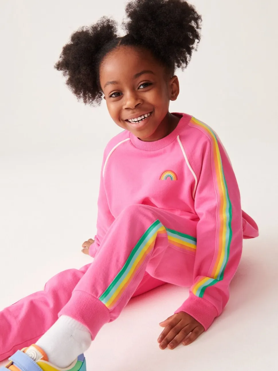 Roze - Little Bird by Jools Oliver set van sweatshirt en joggingbroek