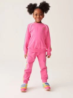 Roze - Little Bird by Jools Oliver set van sweatshirt en joggingbroek