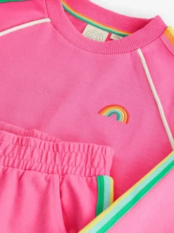 Roze - Little Bird by Jools Oliver set van sweatshirt en joggingbroek