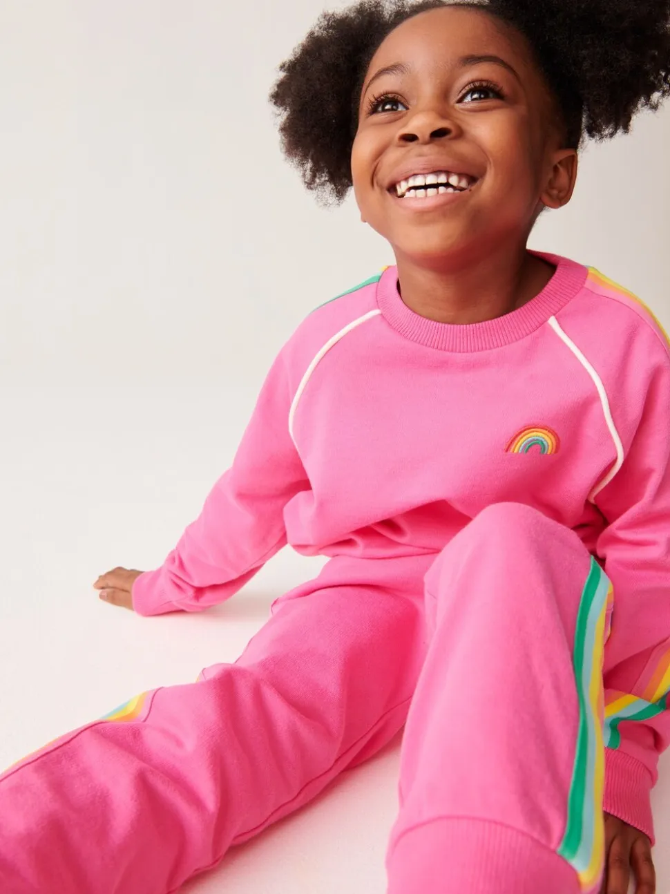 Roze - Little Bird by Jools Oliver set van sweatshirt en joggingbroek
