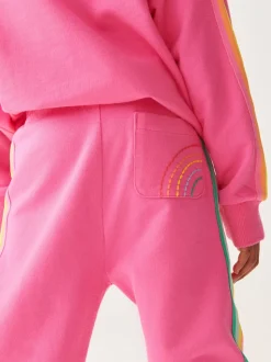 Roze - Little Bird by Jools Oliver set van sweatshirt en joggingbroek