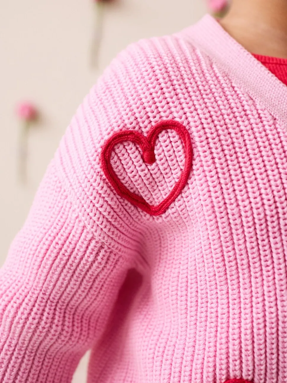 Roze - Love Bug Cardigan (3mths-7yrs)