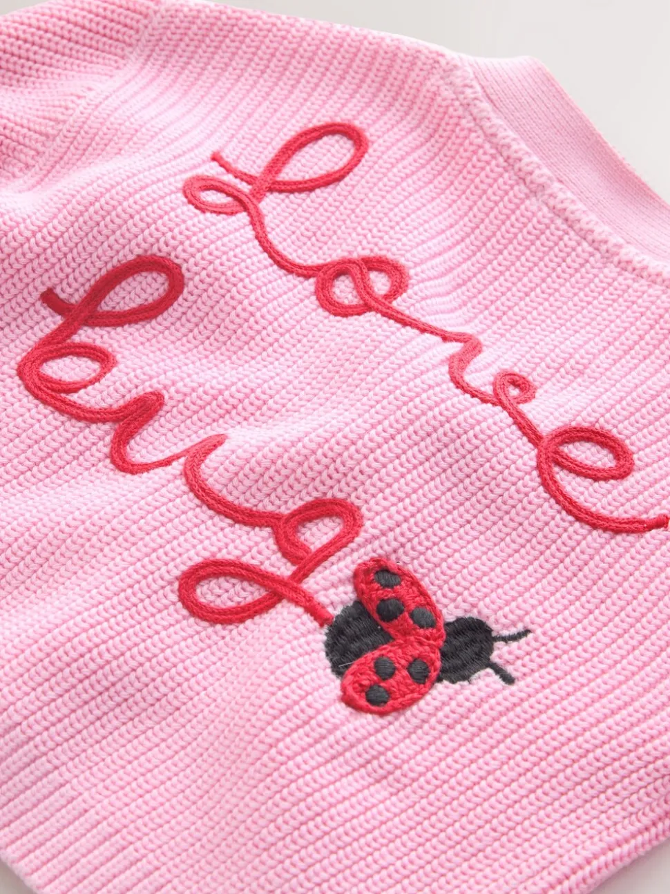 Roze - Love Bug Cardigan (3mths-7yrs)