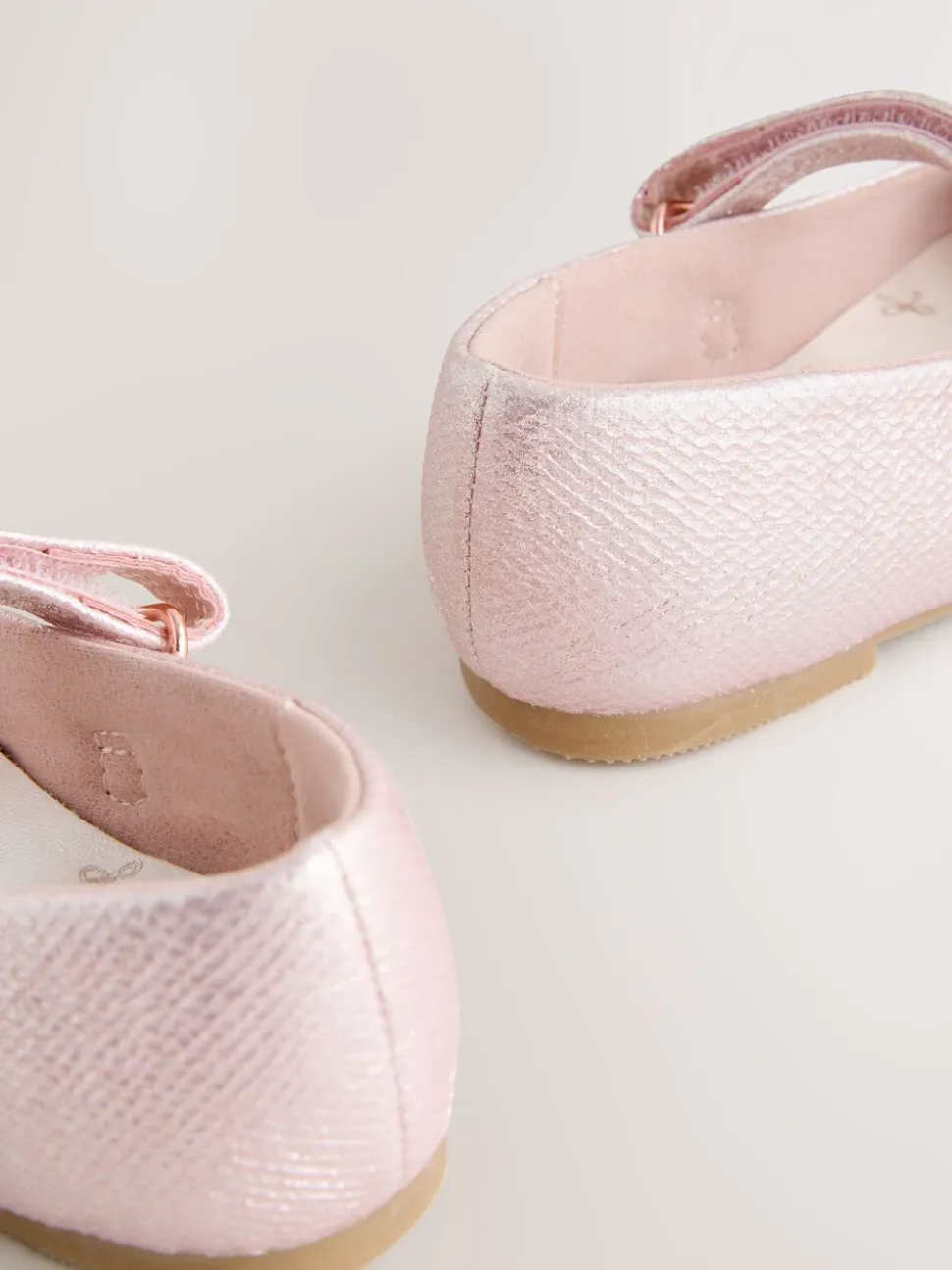 Roze - Mary Jane gelegenheidsschoenen met klittenbandsluiting