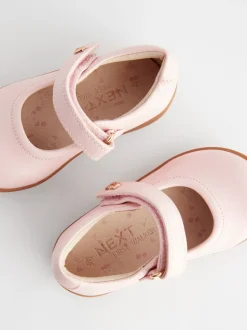 Roze - Mary Jane-schoentjes voor eerste babypasjes