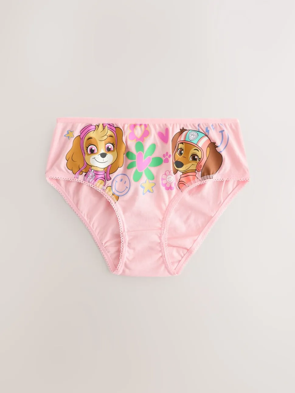 Roze - Paw Patrol set van 5 slips (2-8 jr)