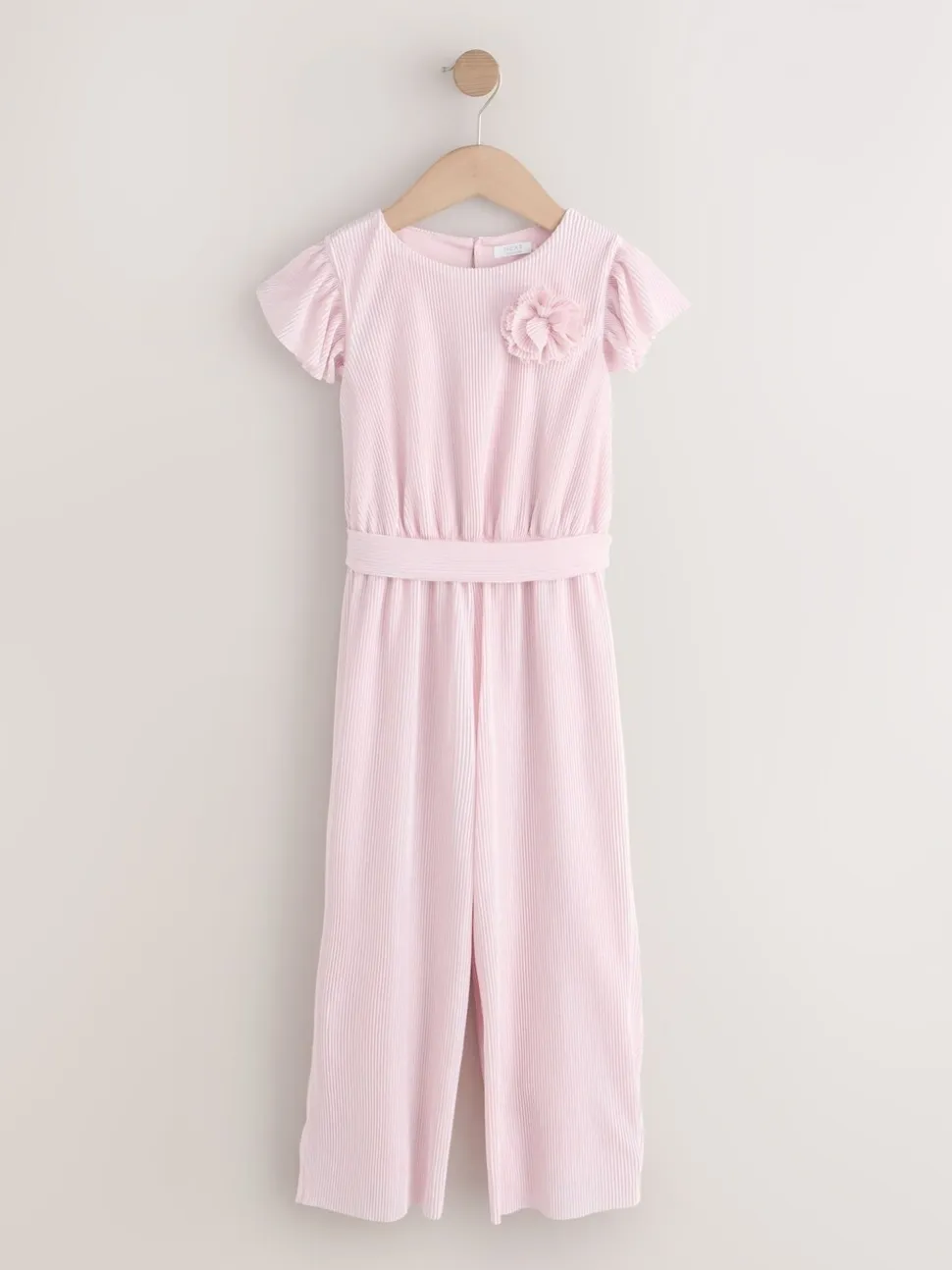 Roze - Plisse Jumpsuit (3-16yrs)