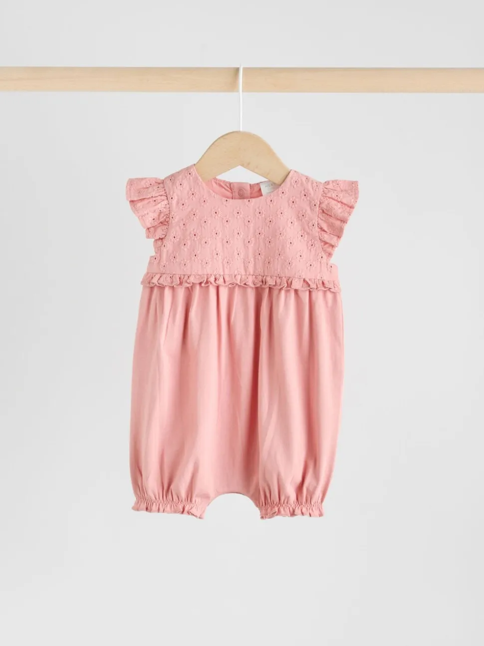 Roze - Print Baby Rompers 3 Pack