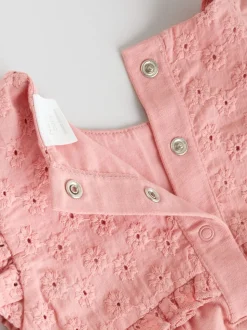 Roze - Print Baby Rompers 3 Pack