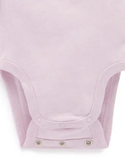 Roze - Purebaby Bodysuits 2 Pack