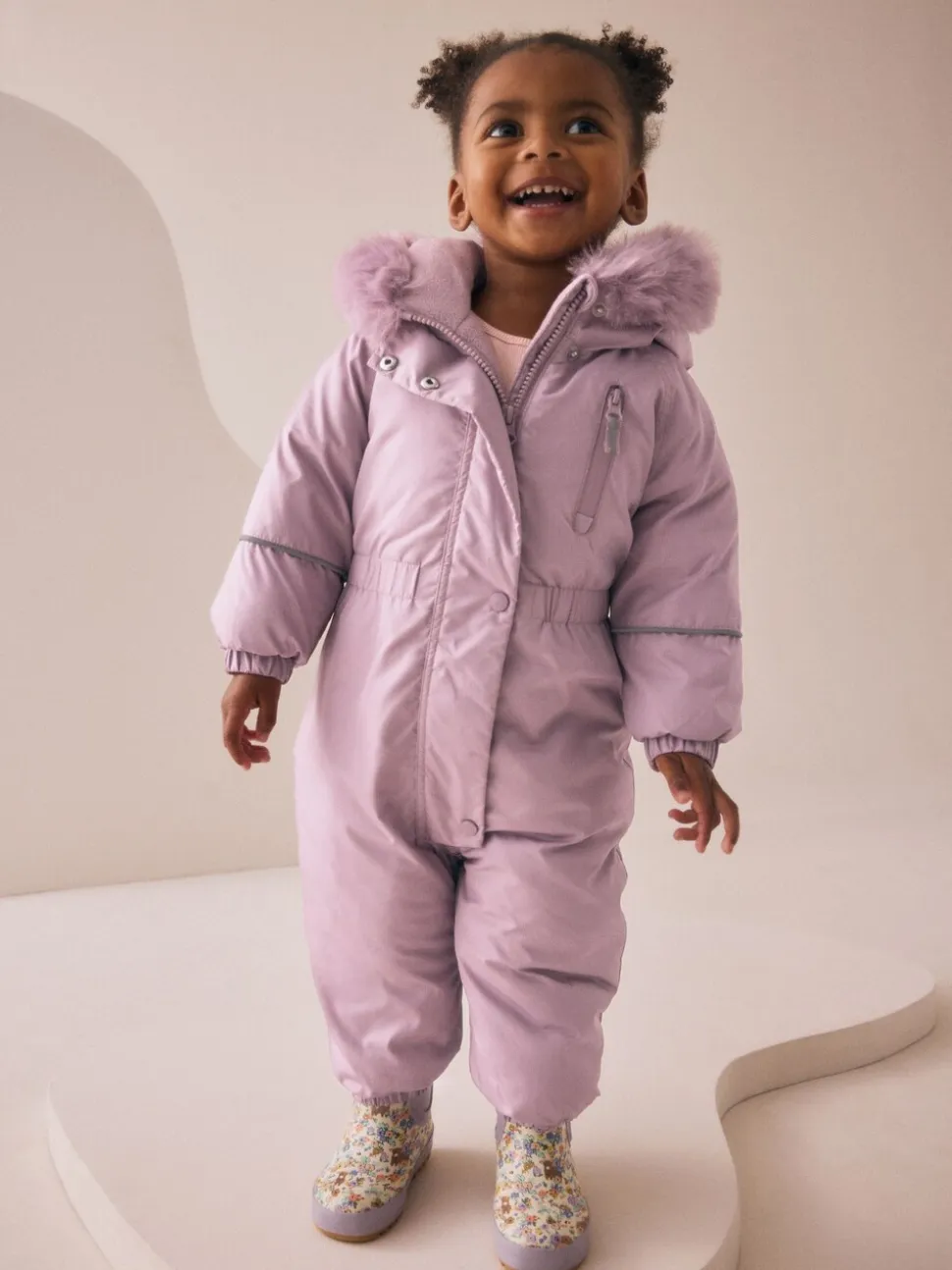 Roze - Regenbestendig sneeuwpak (3 mnd - 7 jr)