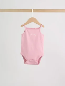 Roze - Set van 5 Baby bodysuits
