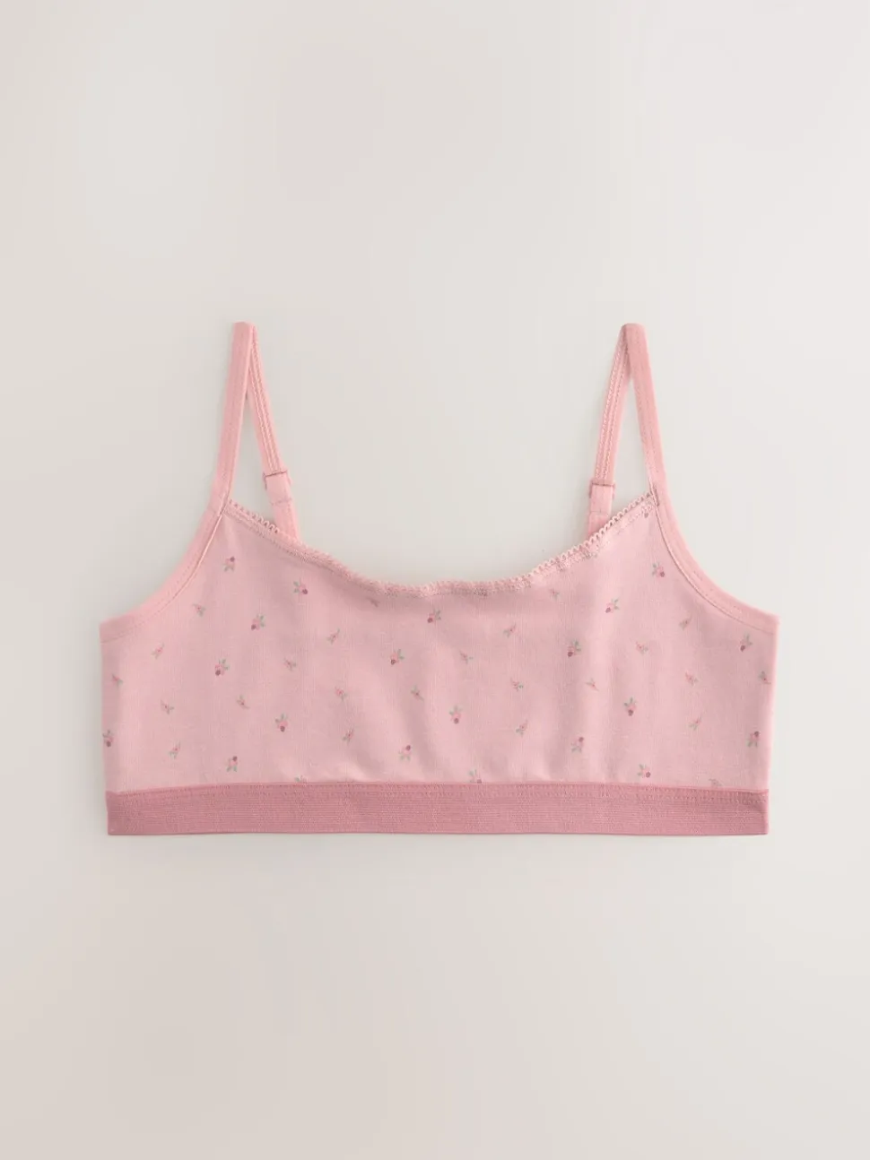 Roze - Set van 3 crop tops (5-16 jr)