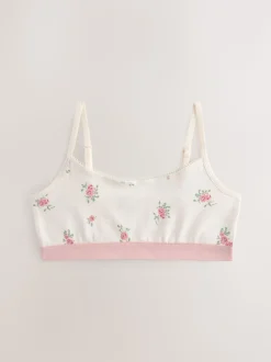 Roze - Set van 3 crop tops (5-16 jr)