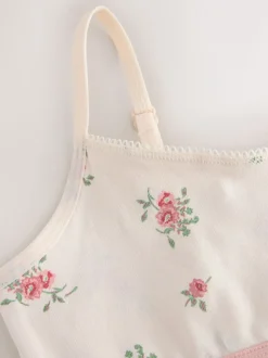 Roze - Set van 3 crop tops (5-16 jr)
