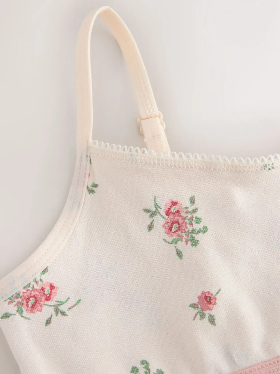 Roze - Set van 3 crop tops (5-16 jr)