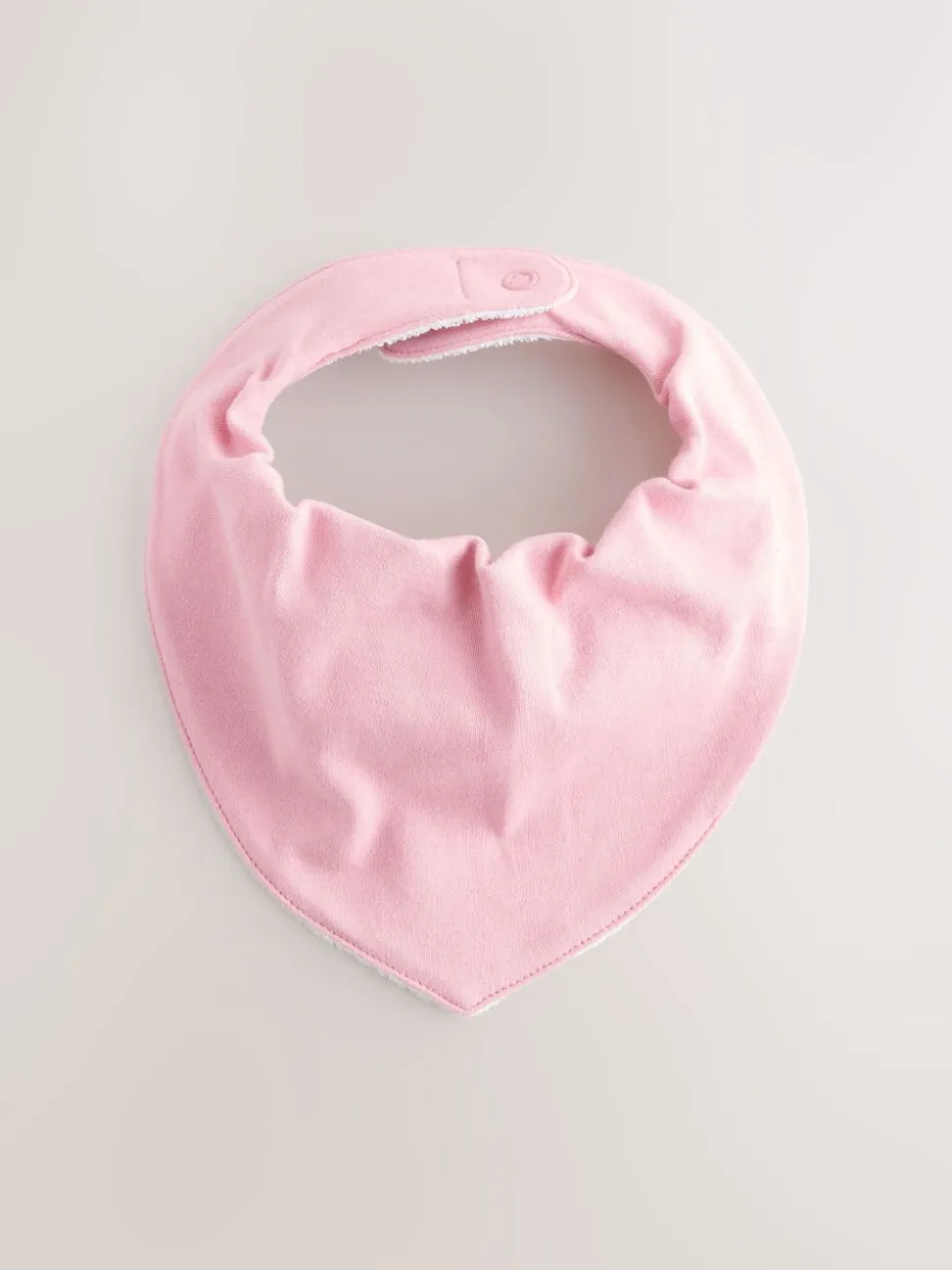 Roze - Set van 5 Dribble babyslabbetjes