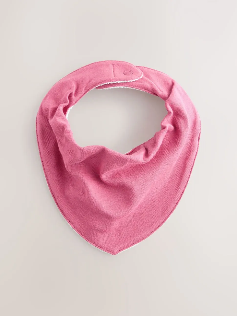 Roze - Set van 5 Dribble babyslabbetjes