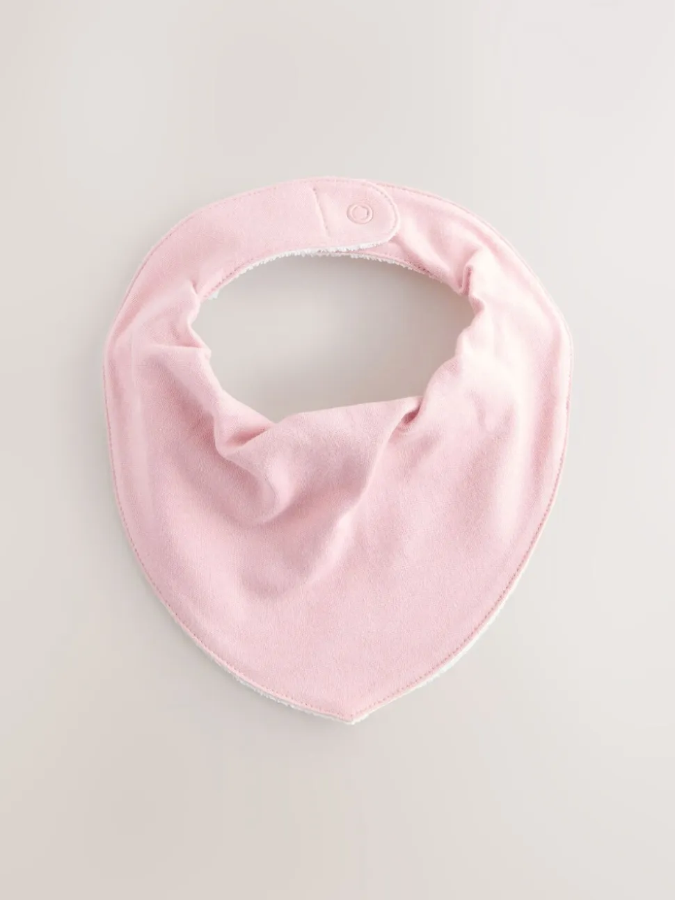 Roze - Set van 5 Dribble babyslabbetjes