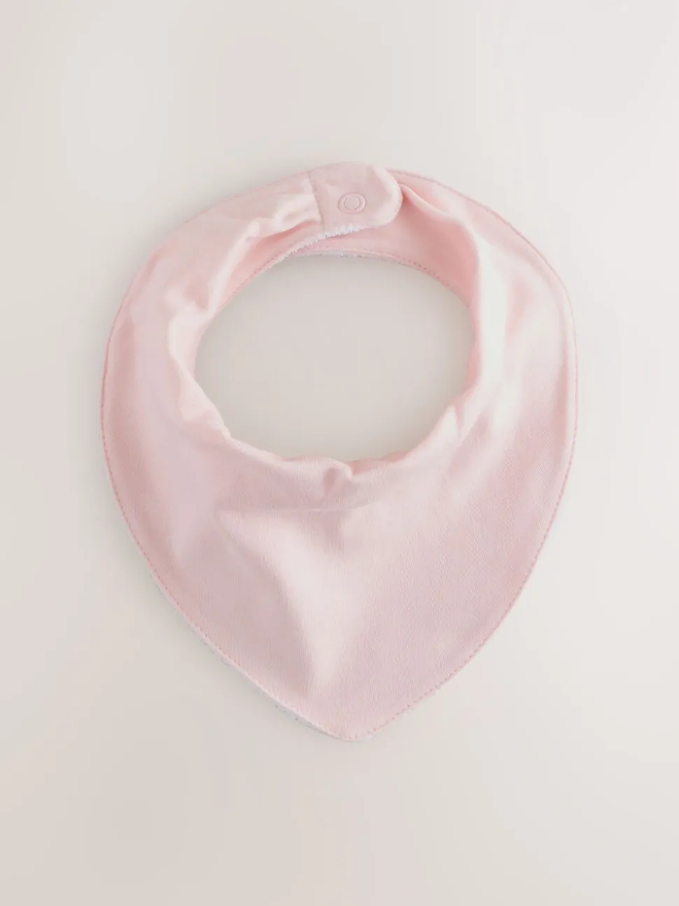 Roze - Set van 5 Dribble babyslabbetjes