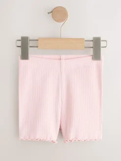 Roze - Set van 5 fietsshorts (3 mnd-7 jr)