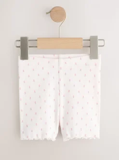 Roze - Set van 5 fietsshorts (3 mnd-7 jr)