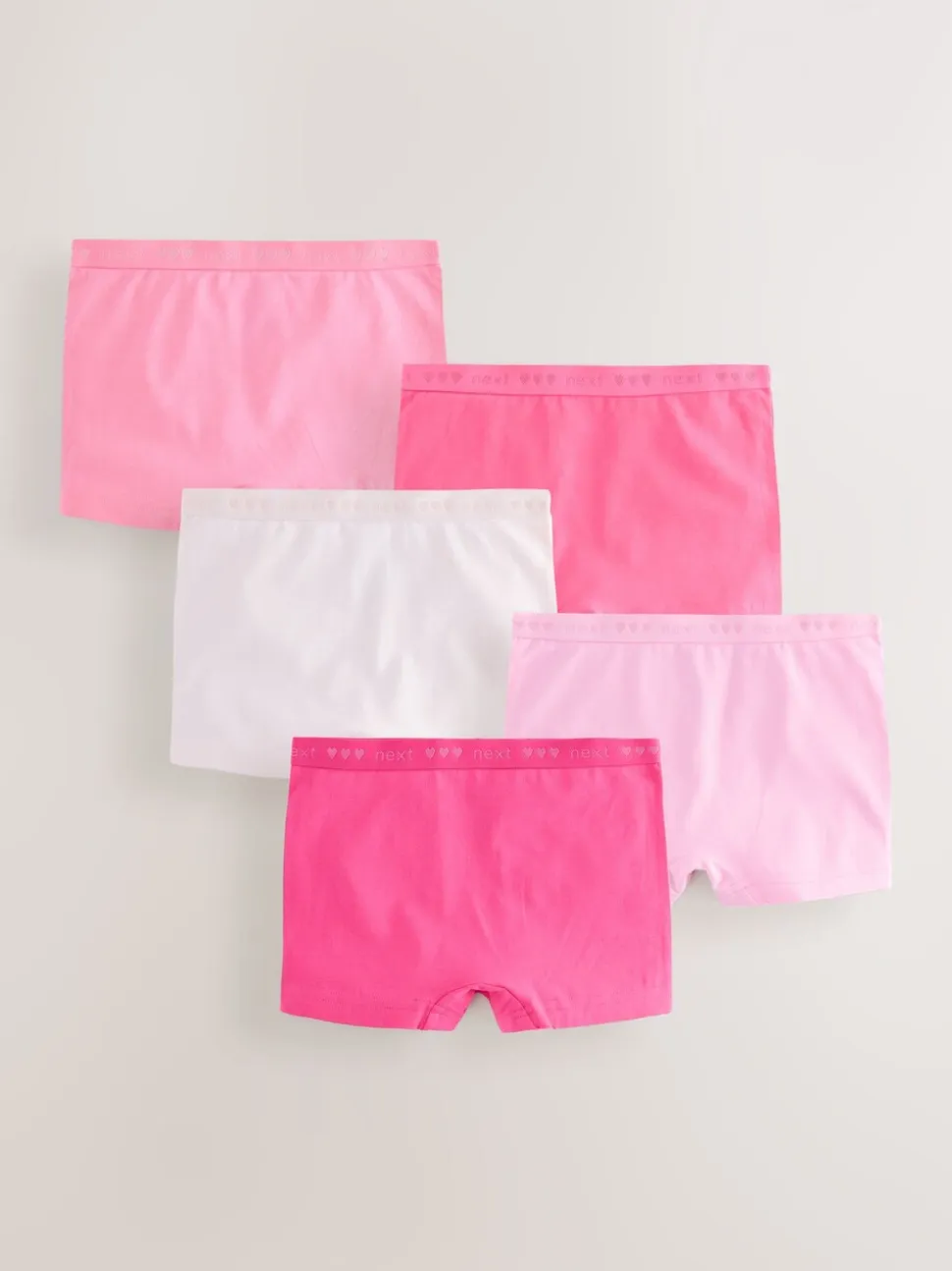 Roze - Short Briefs 5 Pack (2-16yrs)