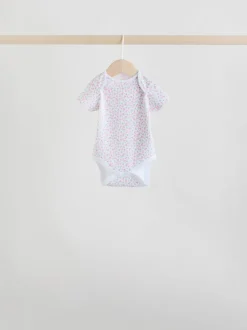 Roze - Short Sleeve Baby Bodysuit