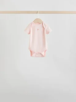 Roze - Short Sleeve Baby Bodysuit