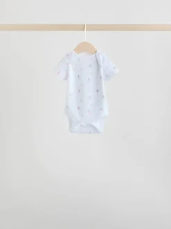 Roze - Short Sleeve Baby Bodysuit