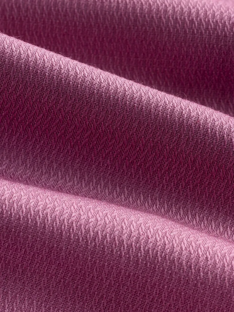 Roze - Slim Fit - Onderhoudsvriendelijk, getextureerd, slim fit overhemd met enkele manchet
