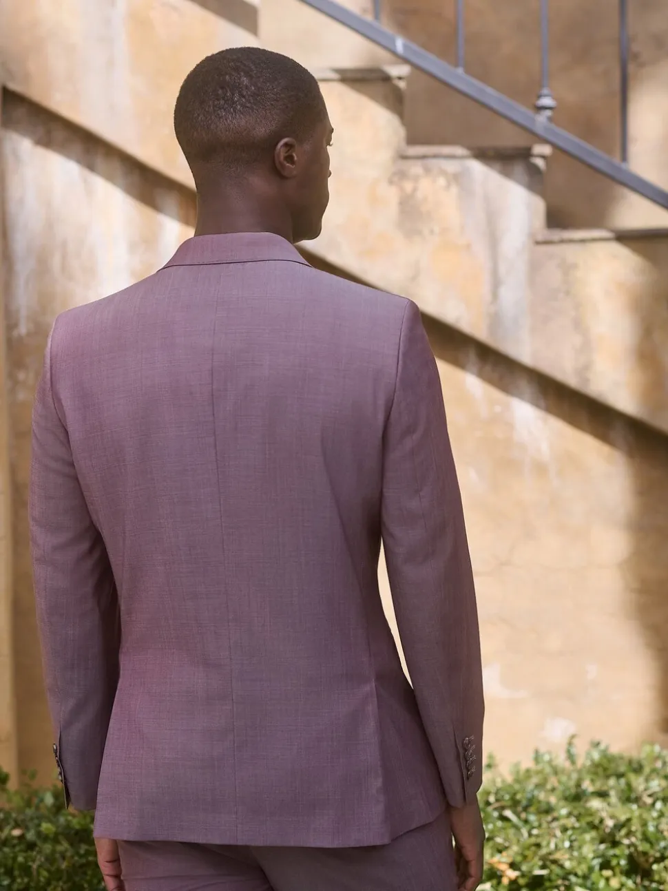 Roze - Slim Fit Signature Cerutti 100% Italian Wool Suit Jacket
