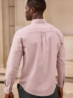 Roze - Soft Touch Oxford Long Sleeve Shirt