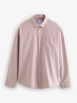 Roze - Soft Touch Oxford Long Sleeve Shirt