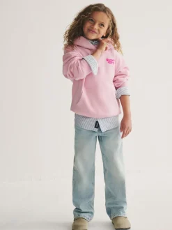 Roze - Superdry Essentials-hoodie
