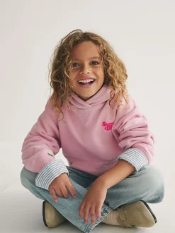 Roze - Superdry Essentials-hoodie