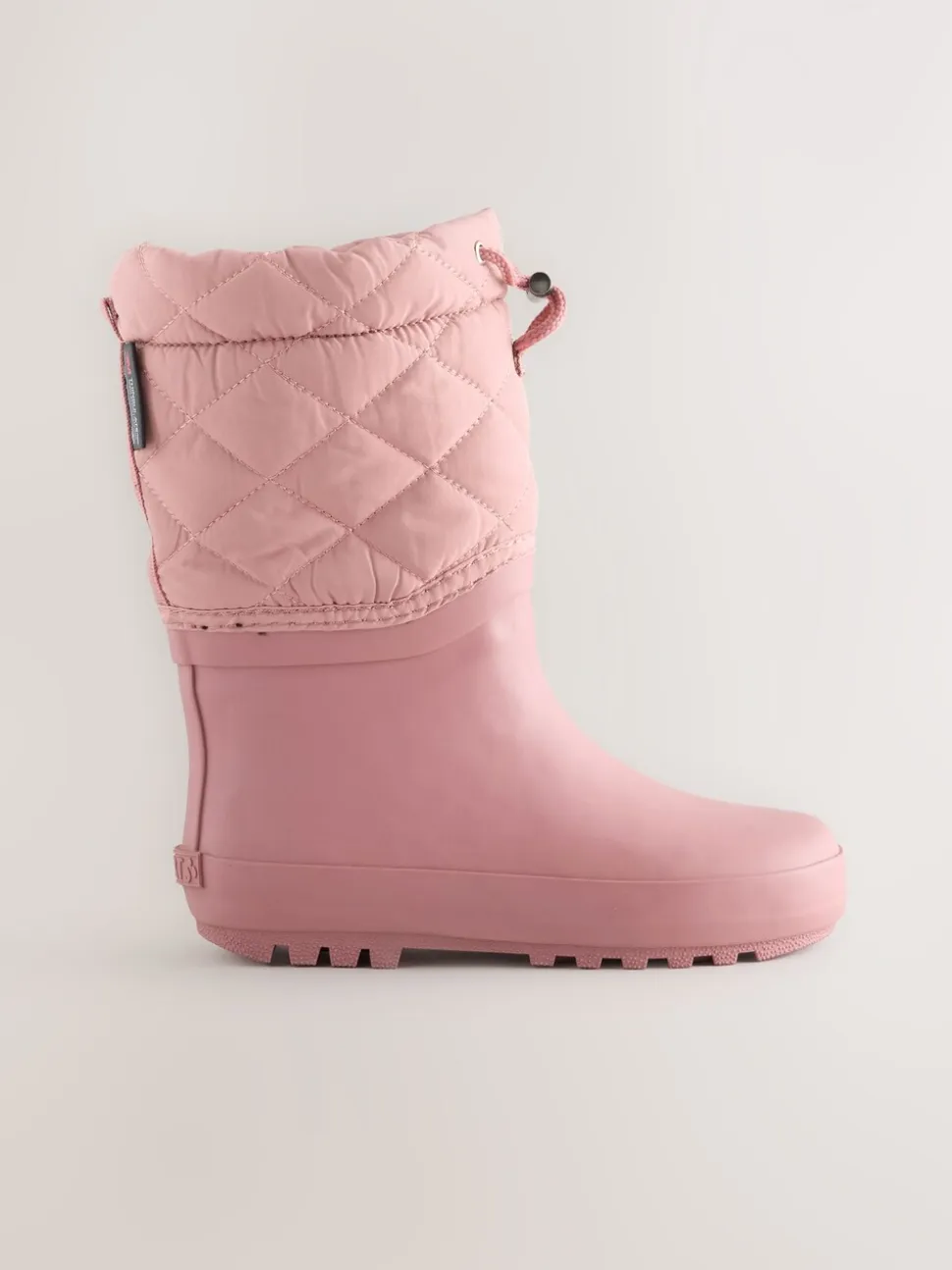 Roze - Thinsulate gevoerde regenlaarzen met rand