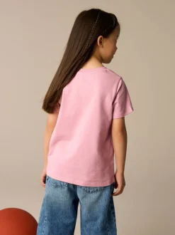 Roze - T-shirt (3-16 jr)