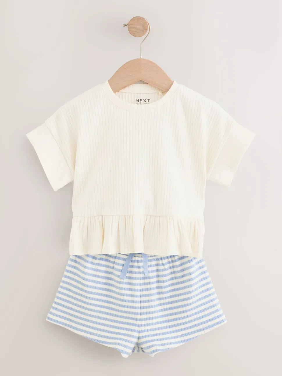 Roze - T-shirt en shorts verpakking van 2 stuks (3 mnd - 7 jr)