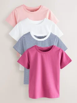 Roze - T-shirts 4 Pack (3-16jr)