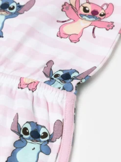 Roze - Vanilla Underground Disney Stitch mouwloos speelpakje voor meisjes