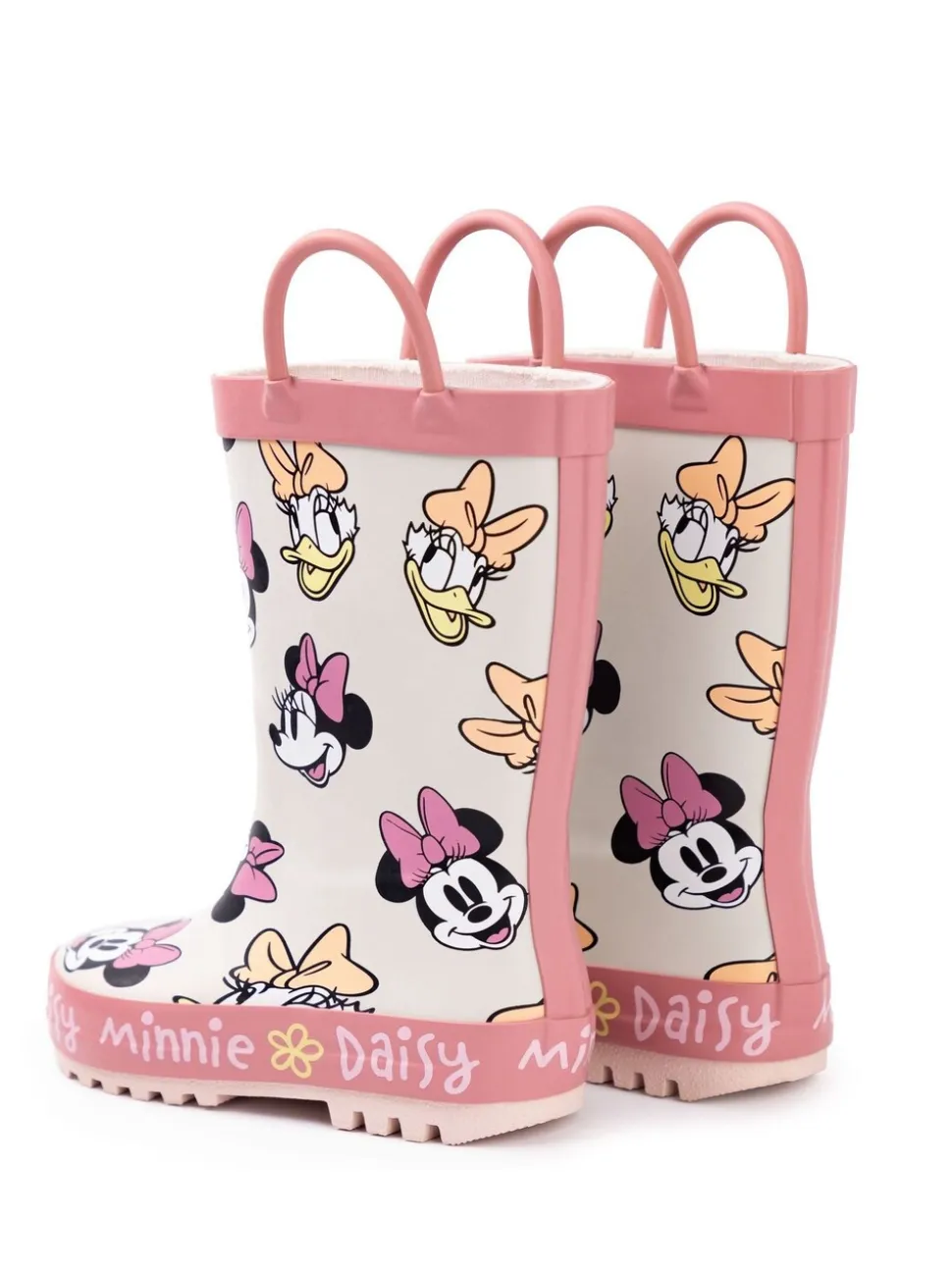 Roze - Vanilla Underground Mickey & Pluto Laarzen met hengsels voor Jongens
