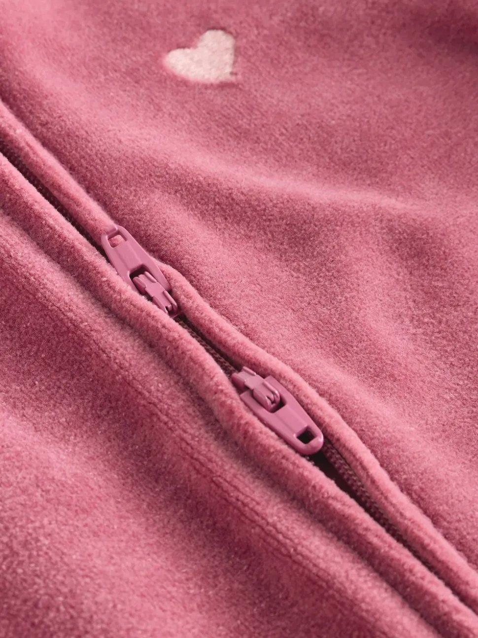 Roze - Velour Baby Sleepsuits 2 Pack (0mths-2yrs)