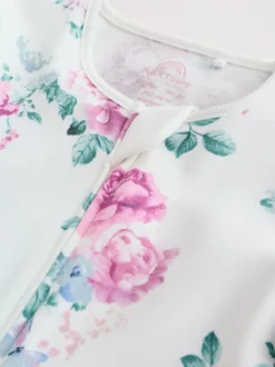 Roze - Verpakking van 3 babypyjama's met tweewegrits (0-2 jr)