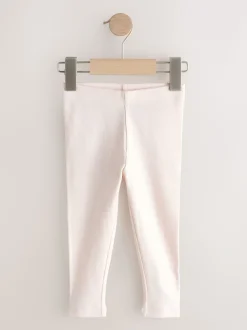 Roze - Verpakking van 5 geribbelde Leggings (3mnd -7jr)