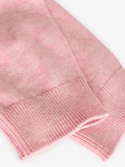Roze - Vest met knopen 3jr-16jr (3mnd-16jr)